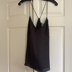 H&M black/charcoal tank top
